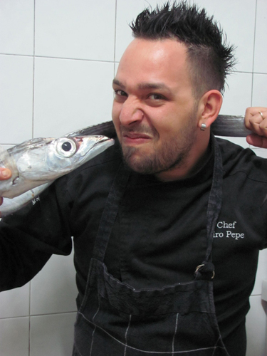 Ciro Pepe del ristorante La Veranda a Misilmeri