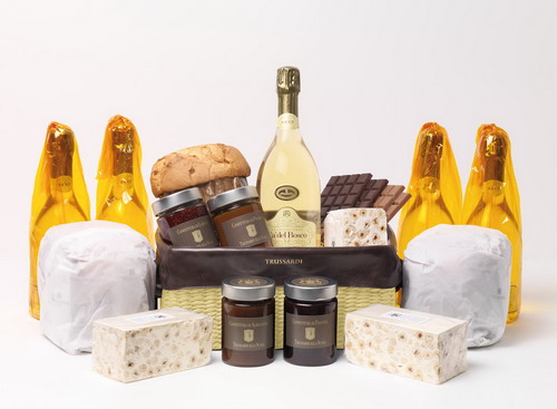 Regali gastronomici - cesti regalo del ristorante Trussardi alla Scala di andrea Berton