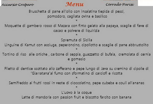 Cucina siciliana gourmet