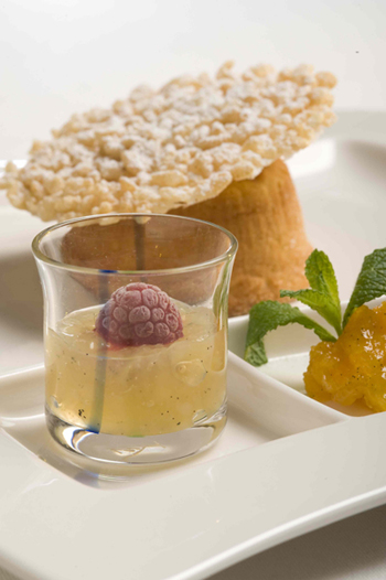 Flan di limoni