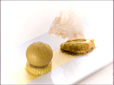 Pizzocchero sferico golden