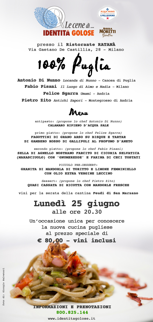 Grandi chef della cucina pugliese