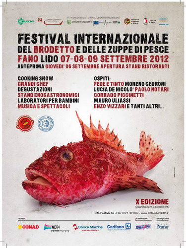 Locandina X Festival del Brodetto di Fano