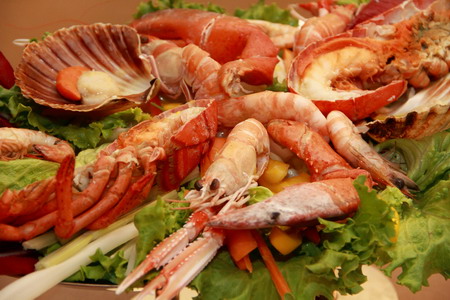 Scampi ((Da Nadia Castrezzato)