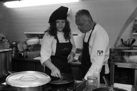 Gegè Mangano e sua figlia Sofia